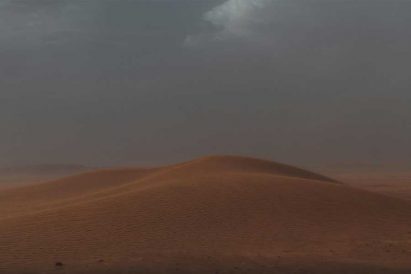 Tempesta Di Sabbia Del Sahara